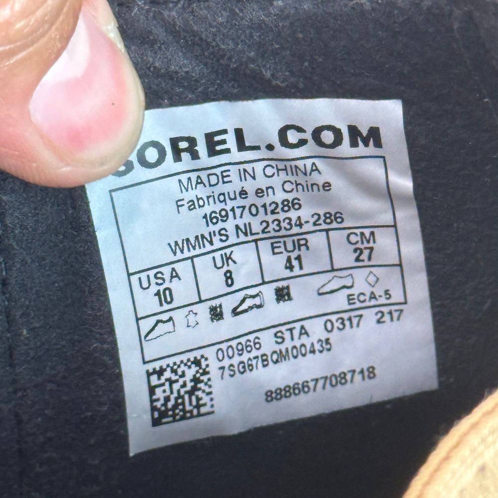 Sorel Lea Wedge Joan of Arctic Wedge Chelsea size 10 - Picture 7 of 7